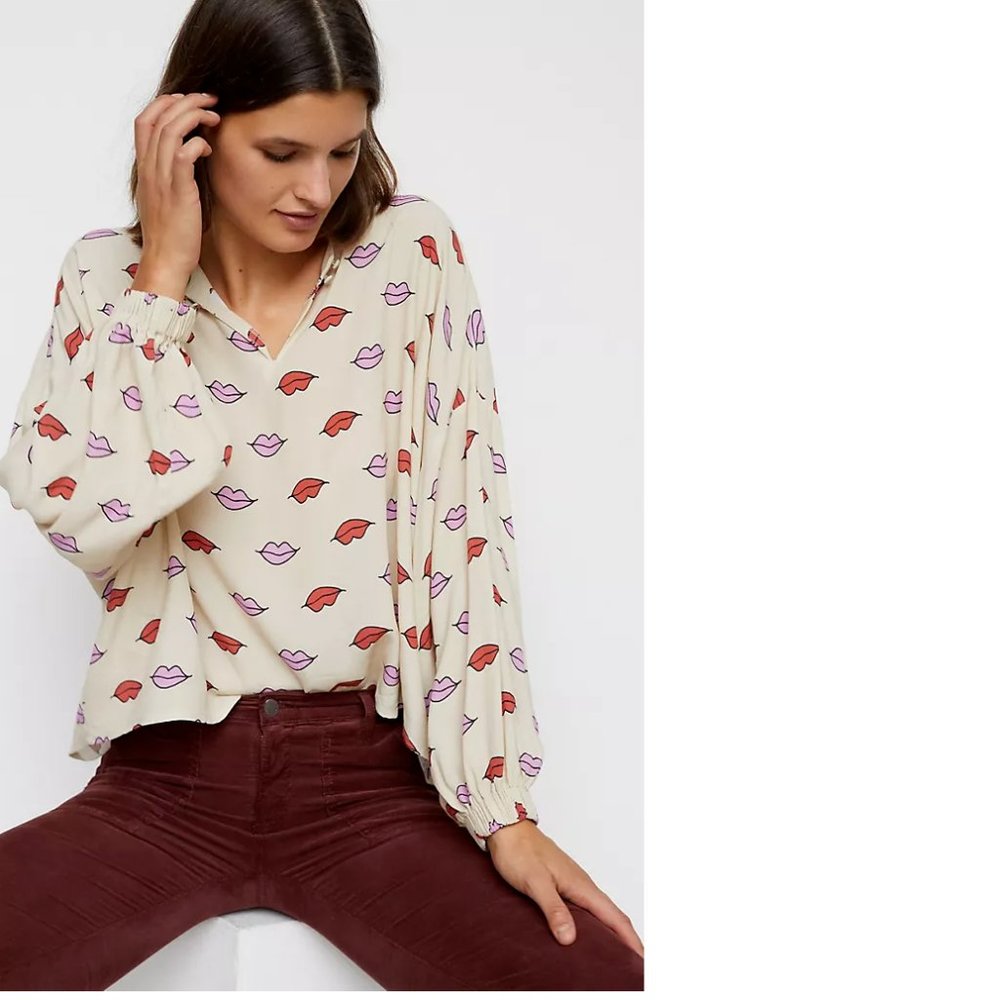 Anthropologie Corey Lynn Calter Bisous Blouse